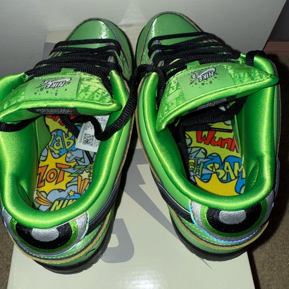 Nike Kids Vibrant Green Sneakers